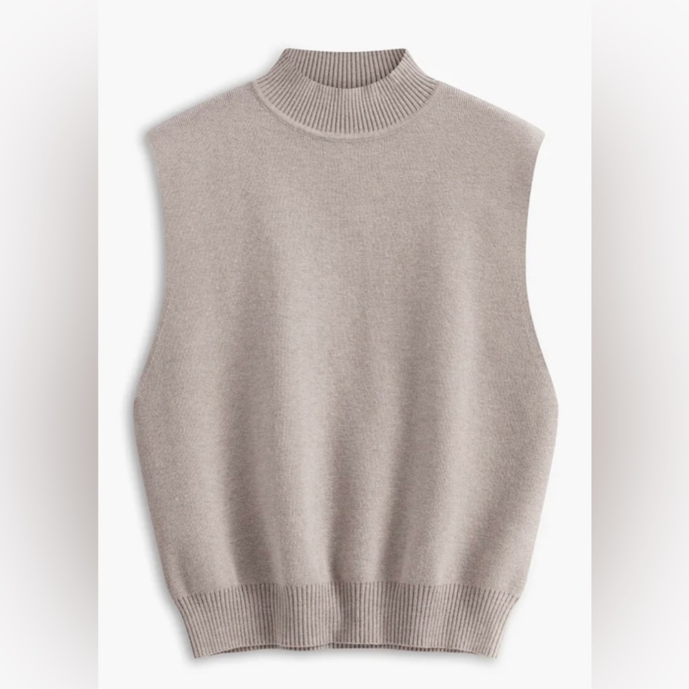 Commense Gray Sleeveless Boxy Muscle Tee
